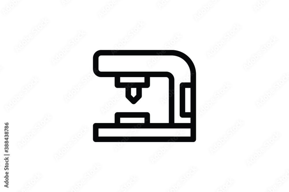 Coffee Shop Outline Icon - Coffee Grinder Machine Coffee Shop Outline Icon - Coffee Grinder Machine