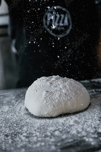 working with flour