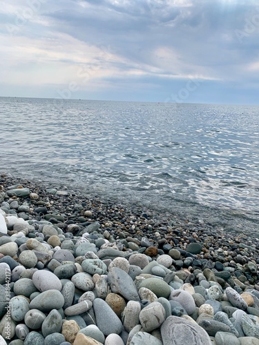 stones on the beach