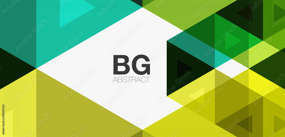 Mosaic triangle pattern abstract background for cover, banner, flyer and poster and other template Mosaic triangle pattern abstract background for cover, banner, flyer and poster and other template
