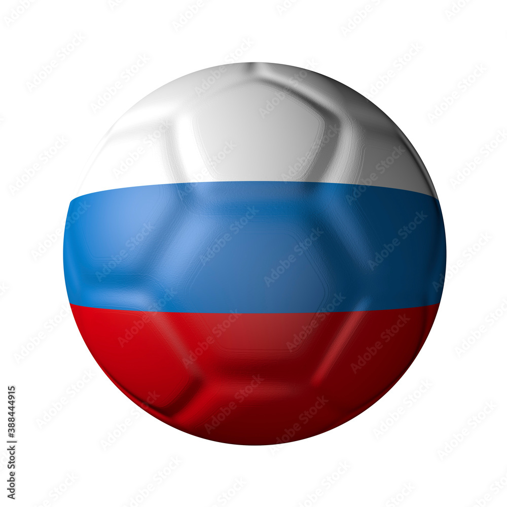 ロシアのサッカーボール型国旗 ロシアのサッカーボール型国旗