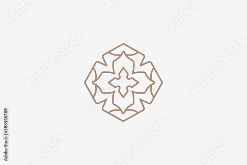 Business Logo Design. Company Vector Logo. Ornament Logo. Fashion Logo. Flower Symbol.