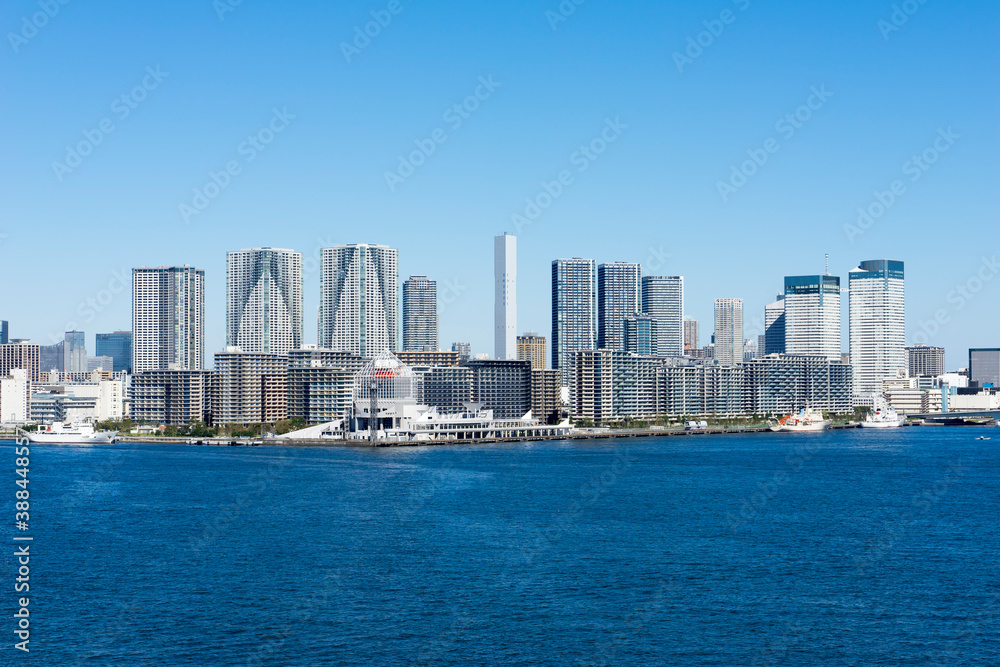 Obraz premium 東京晴海の新たな景観