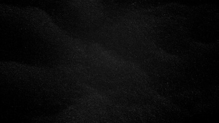 Top view Black sand texture background. Black Friday background concept.
