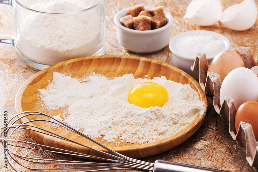 very good flour, great eggs for making delicious dough very good flour, great eggs for making delicious dough