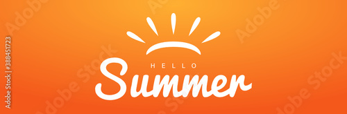 Hallo Sommer Banner