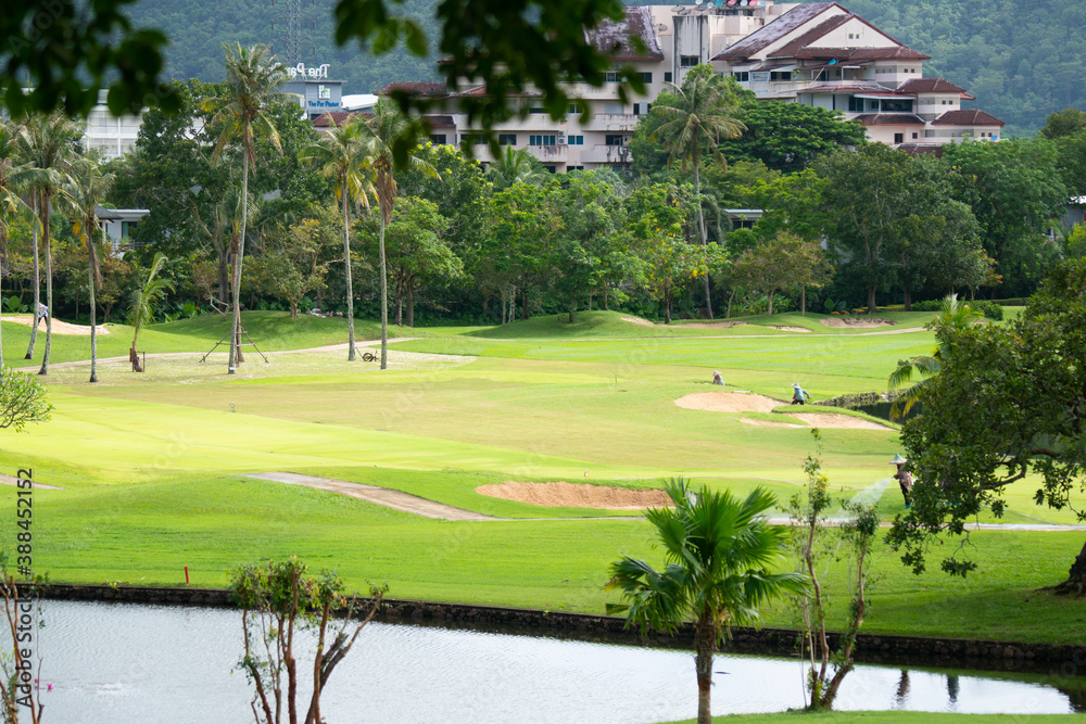 Obraz premium golf course