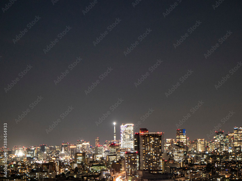 【三軒茶屋・キャロットタワーより】都市夜景 【三軒茶屋・キャロットタワーより】都市夜景