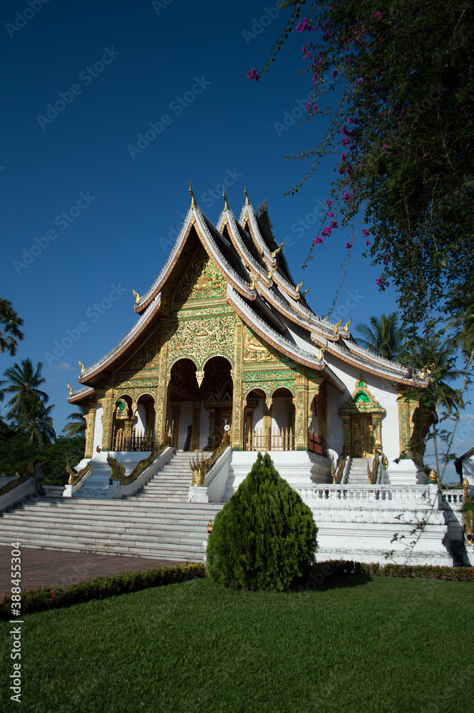 Wat May Souvannapoumaram Temple in Luang Prabang, Laos