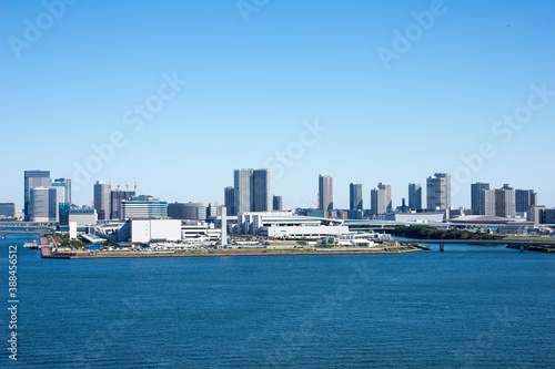 東京豊洲の風景