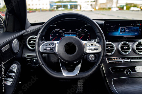 car steering wheel   © Denis Sh
