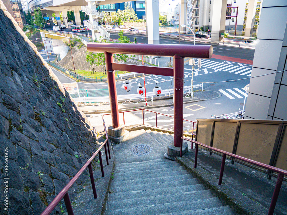 Naklejka premium 神社・鳥居