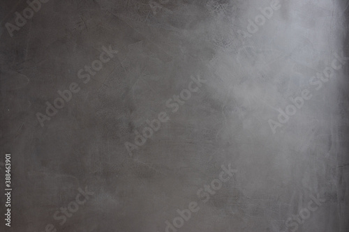 Gray background wall with texture painted