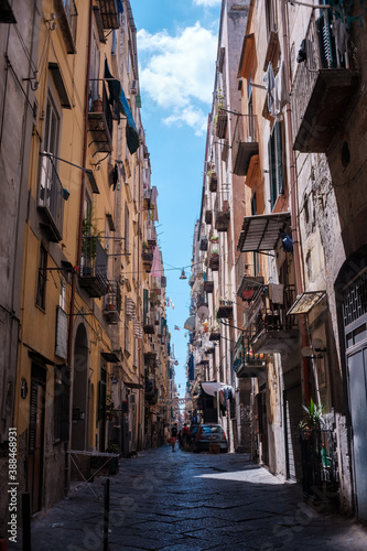 Fototapeta Naklejka Na Ścianę i Meble -  Napoli, italy, quartieri spagnoli