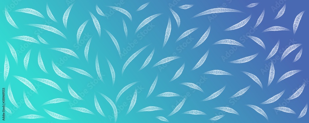 colored background with chaotic lines with a soft pencil that looks like leaves colored background with chaotic lines with a soft pencil that looks like leaves