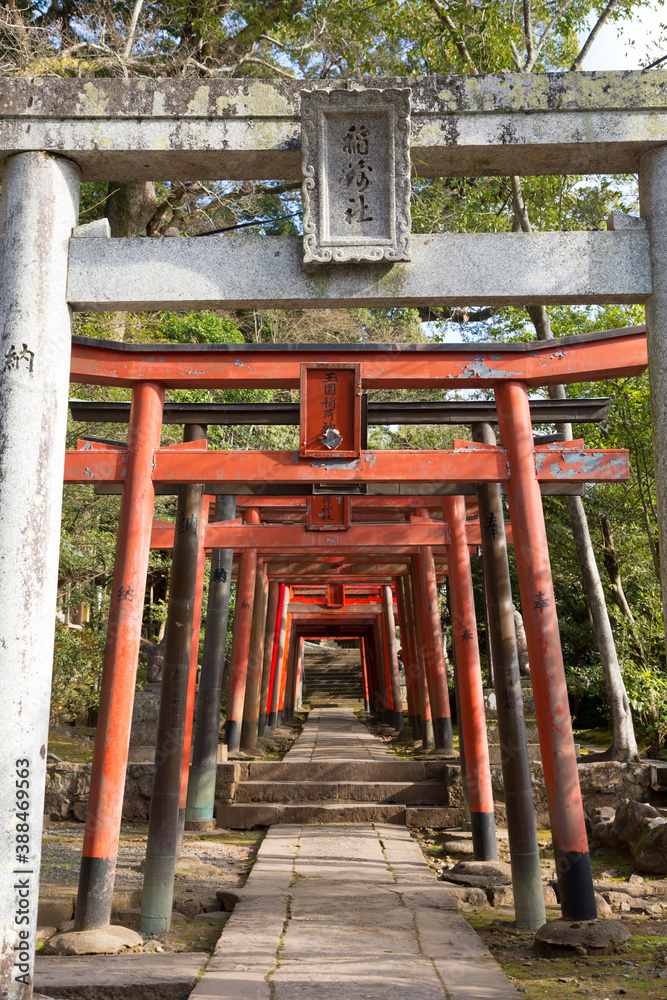 諏訪神社の玉園稲荷神社