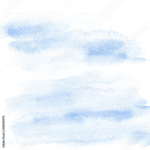 Navy Blue White gradient watercolor background Ombre texture card design © SweetRenie