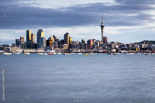 Auckland city skyline