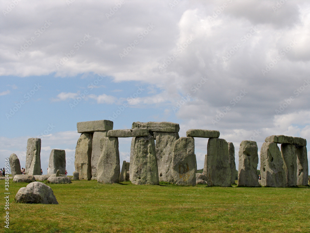 Wiltshire, United Kingdom. Stonehenge is one of the most landmarks in UK. It's a prehistoric monument, it consists of a ring of standing stones