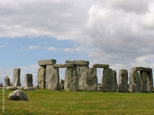 Wiltshire, United Kingdom. Stonehenge is one of the most landmarks in UK. It's a prehistoric monument, it consists of a ring of standing stones