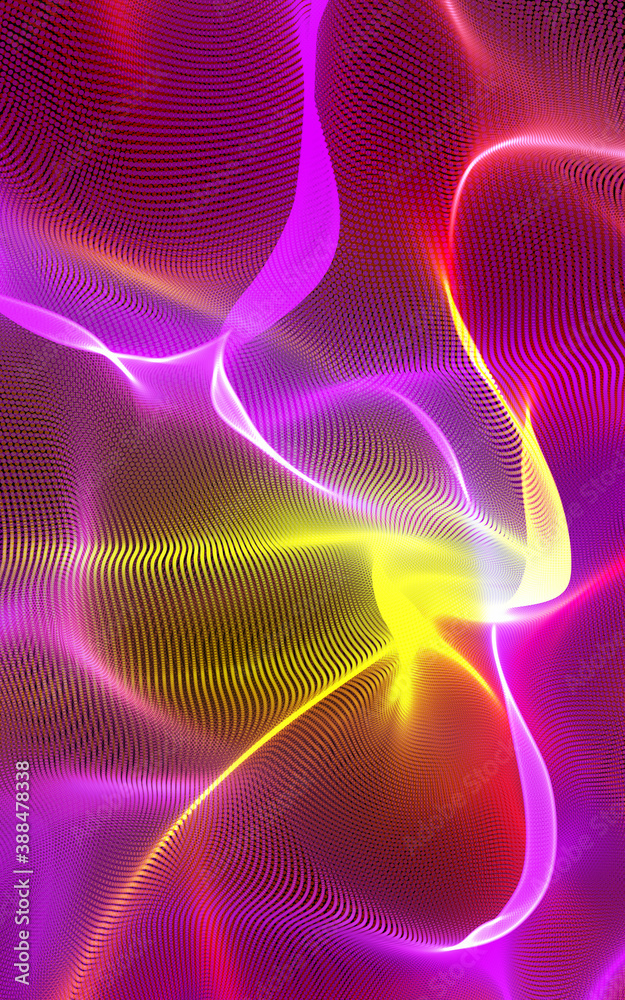 Abstract colored background created from dots Abstract colored background created from dots