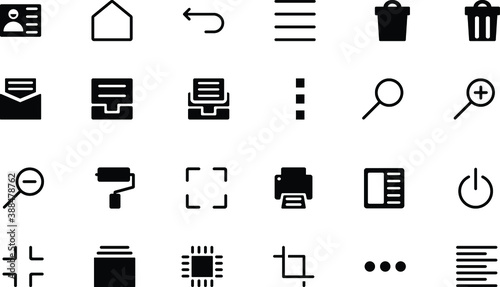 
Universal Web and Mobile Vector Icons 
