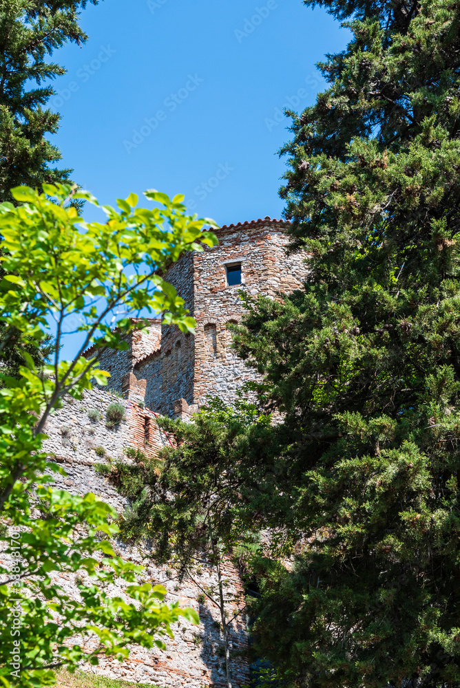 Fototapeta premium Castles in the hills of Romagna.