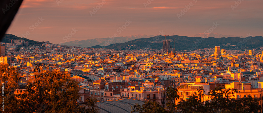 Beautiful Barcelona, Spain 2020