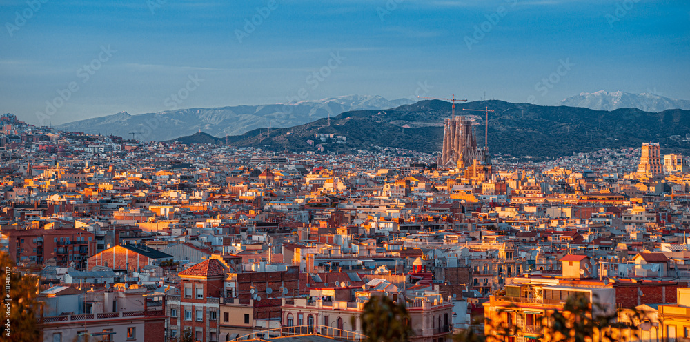 Beautiful Barcelona, Spain 2020