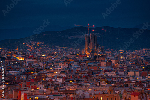 Obraz na płótnie Barcelona, Spain 2020 w salonie