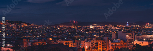 Obraz na płótnie Barcelona, Spain 2020 w salonie