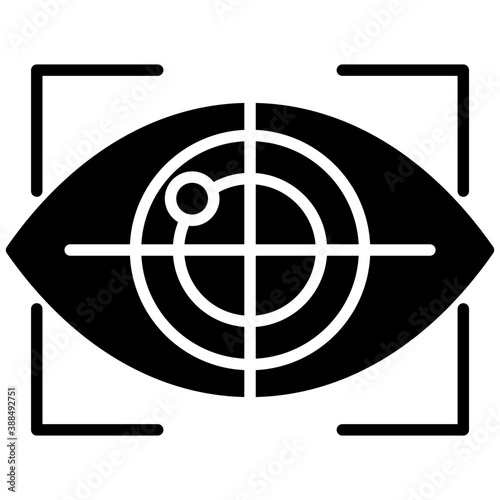 
A lense in a focus, conceptual smart lenses
