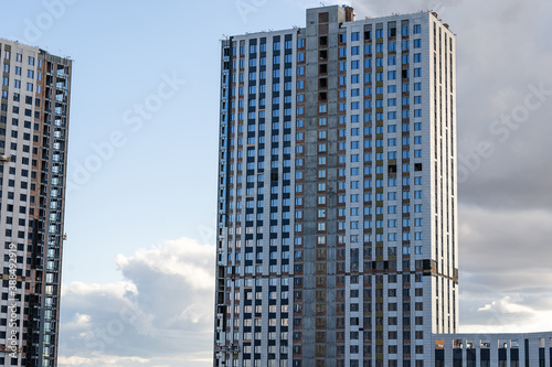 construction of a residential apartment complex