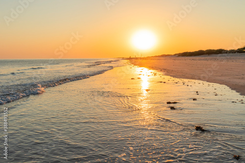 Sunset at Mandvi beach  Kutch