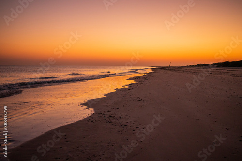 Sunset at Mandvi beach  Kutch
