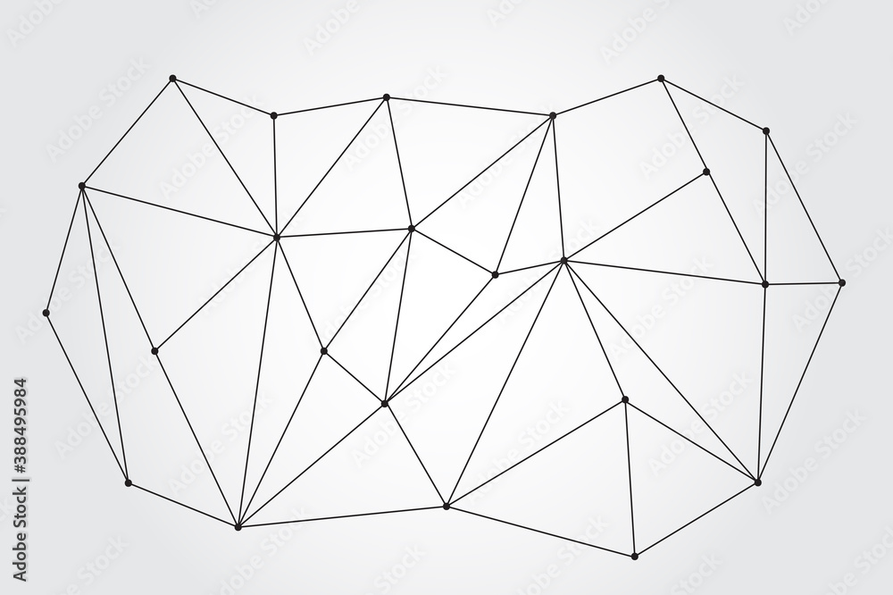 Network abstract connection isolated on gray background. Network technology background with dots and lines. Ai background. Modern abstract concept. Ai vector, network technology Network abstract connection isolated on gray background. Network technology background with dots and lines. Ai background. Modern abstract concept. Ai vector, network technology
