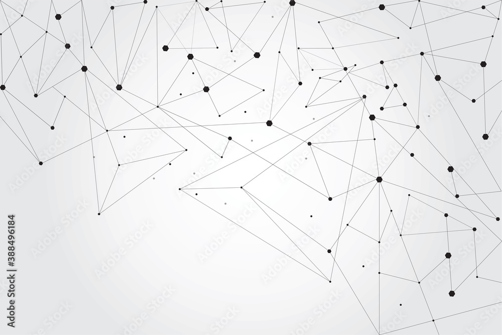 Network abstract connection isolated on gray background. Network technology background with dots and lines. Ai background. Modern abstract concept. Ai vector, network technology Network abstract connection isolated on gray background. Network technology background with dots and lines. Ai background. Modern abstract concept. Ai vector, network technology