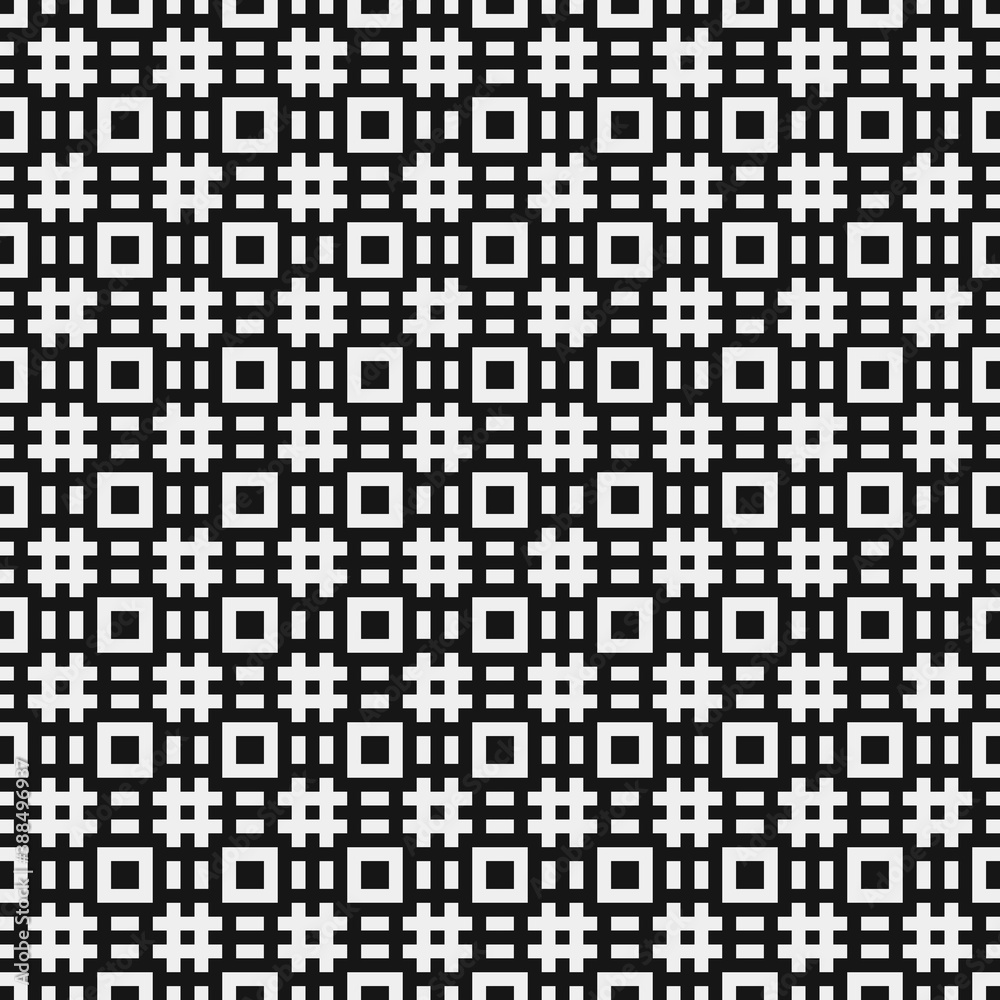 Abstract Cross Pattern Dots Logo generative computational art illustration