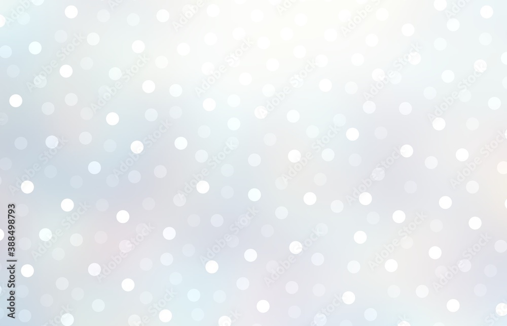 Winter holidays light background decorated glittering bokeh. Abstract sparkling snow texture.