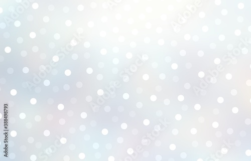 Winter holidays light background decorated glittering bokeh. Abstract sparkling snow texture.