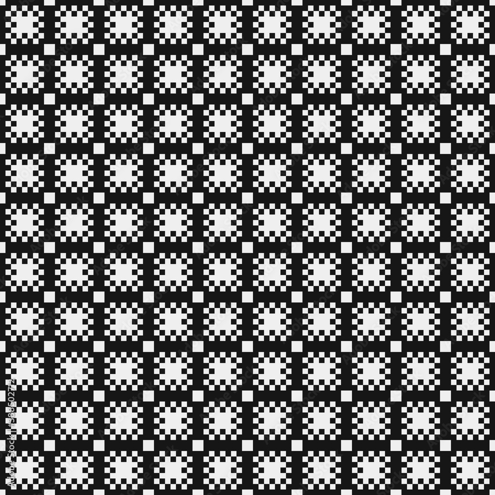 Abstract Cross Pattern Dots Logo generative computational art illustration