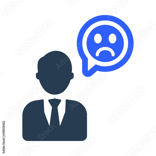 Negative Review Icon