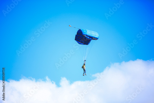 Skydiving on the North Shore, Oahu, Hawaii