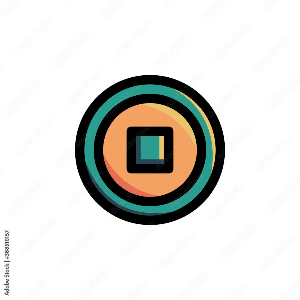Coin, Money Icon. Business Icon Set Vector Logo Symbol.
Coin, Money Icon. Business Icon Set Vector Logo Symbol.