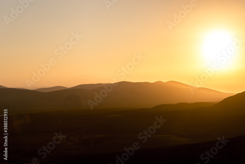 Los Molinos beach in Fuerteventura, Canary Islands in summer 2020