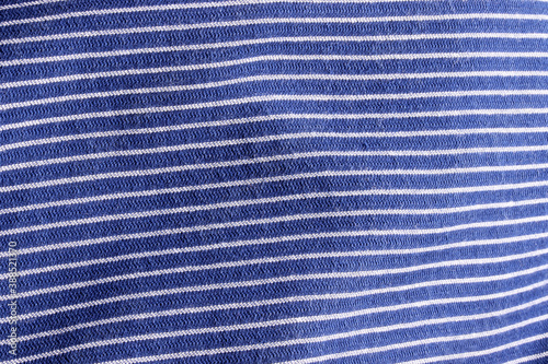 close-up blue and white fabric texture background