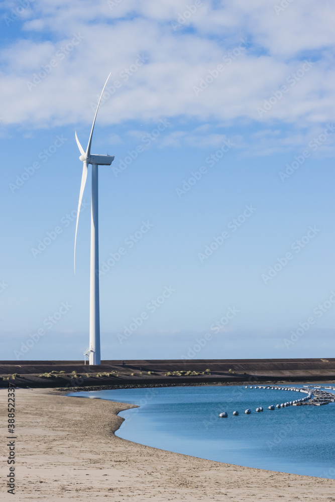 Windmill eco friendly green energy
