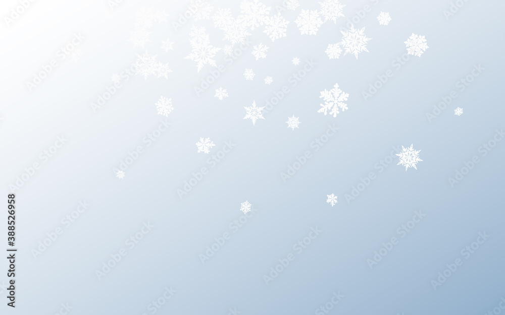 Silver Snow Panoramic Vector Gray Background. Silver Snow Panoramic Vector Gray Background.