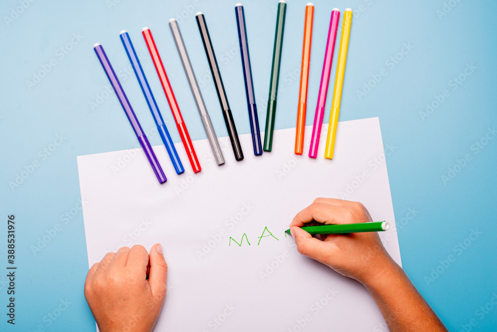 hand holding a pencil hand holding a pencil