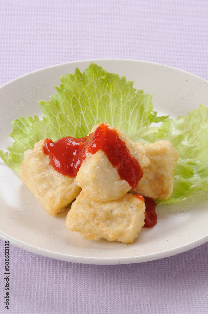 豆腐のフリッター 豆腐のフリッター